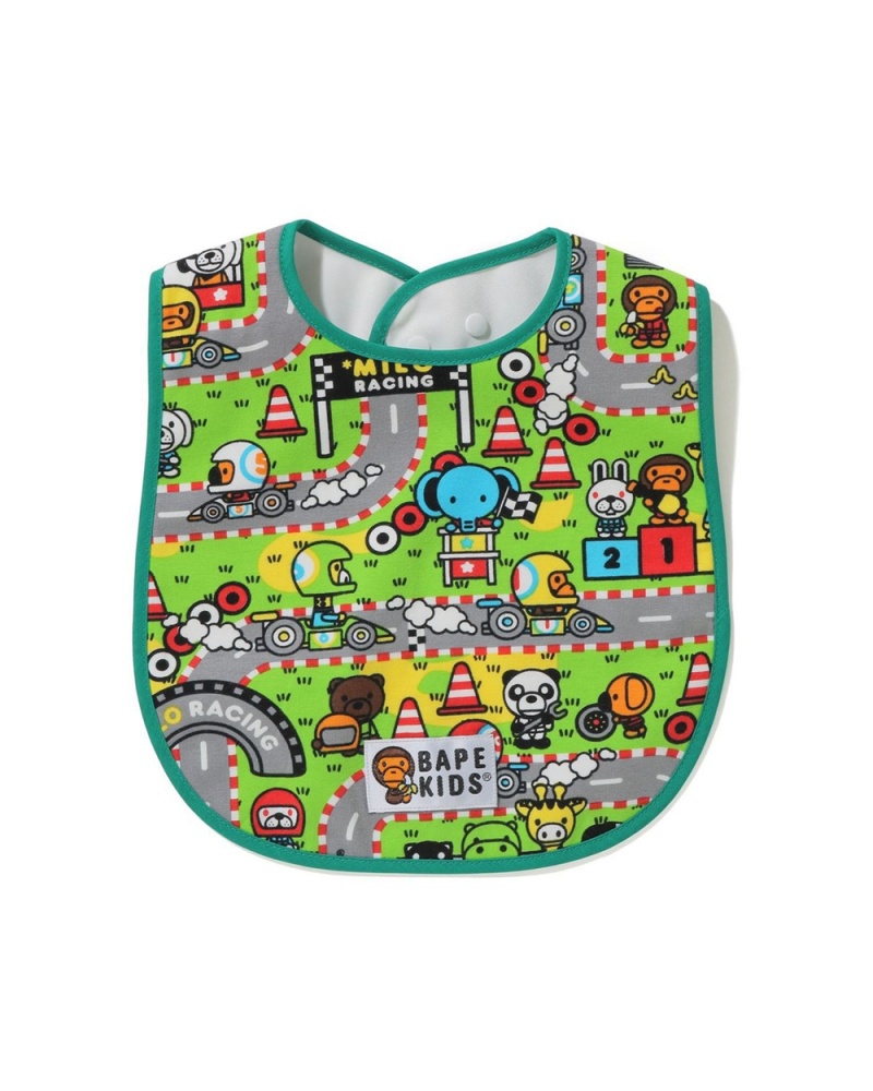 Autres Accessoires Bape Baby Milo Racing Bib Vert Clair Enfant | VQM-88952858